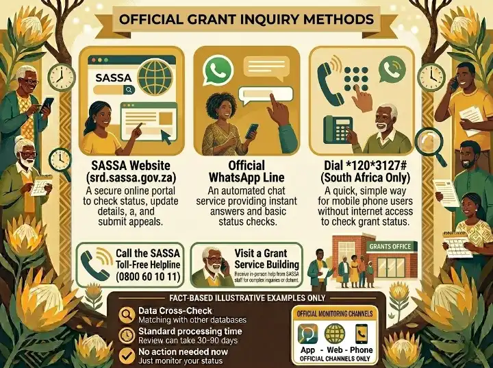 SASSA SRD Website sassa status gets stuck for weeks. Not system errors. Not random bad luck. These three specific causes come up again and again.